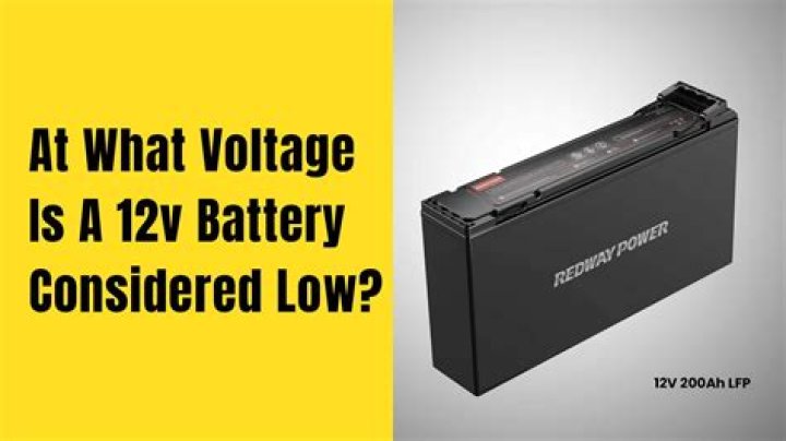 At what voltage is a 12v lithium ion battery dead?
