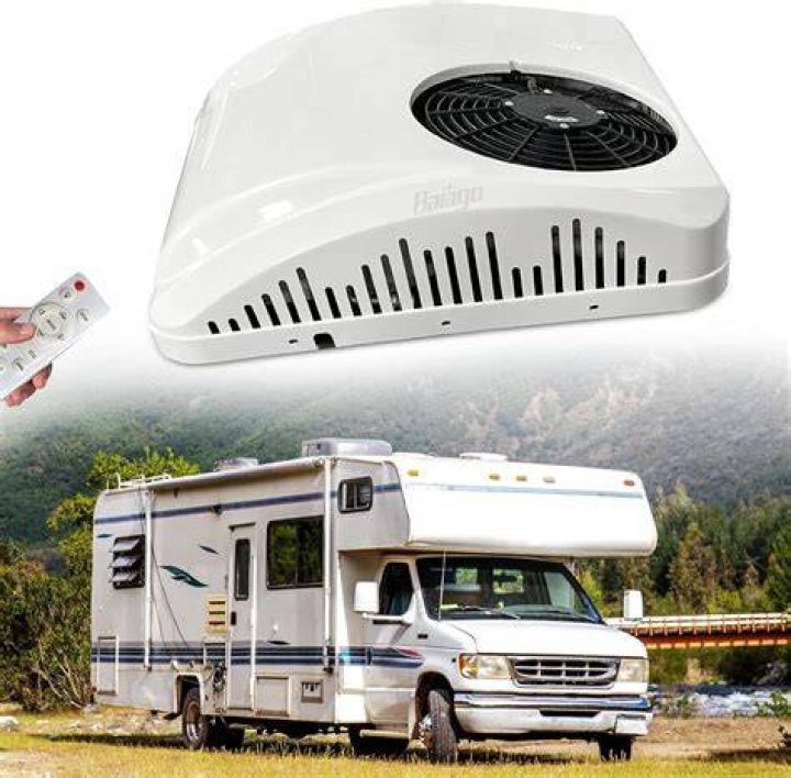 Can a camper AC shut off on its own?
