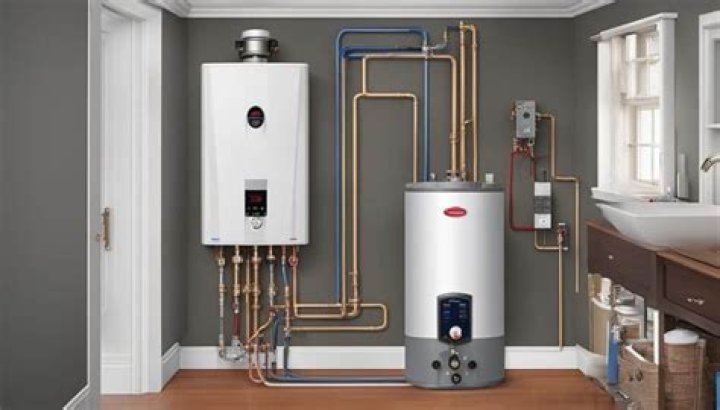 Can an electric water heater give off gas?