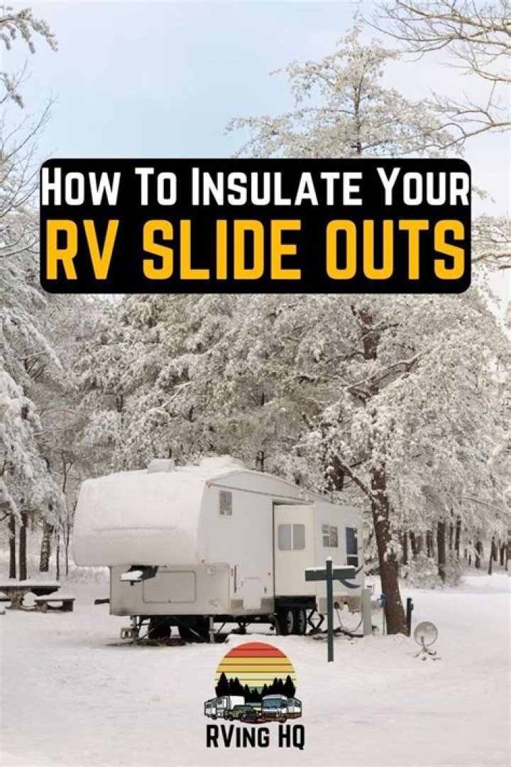 Can you leave your RV slide out in the winter?