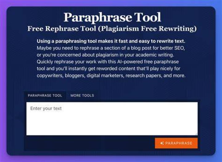 Do you have to use the rephrase generator?