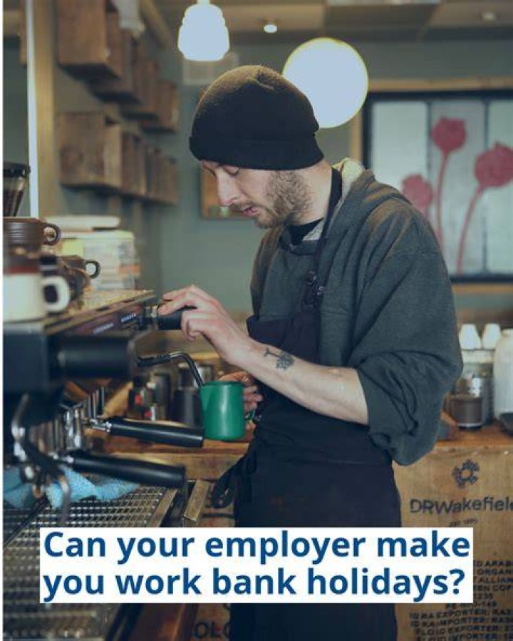 Do you have to work on bank holidays?