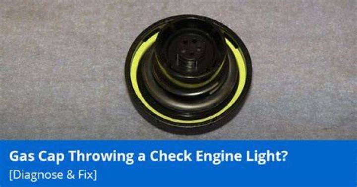 Does the gas cap light cause the check engine light to come on?