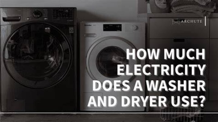 Does the washer and dryer run on electricity?