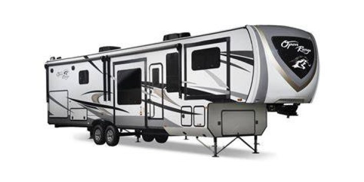 How big is the fifth wheel on a Holiday Rambler?