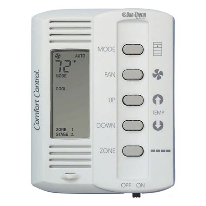 How do I reset my comfort control duo therm?