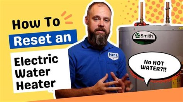 How do I reset my truma water heater?
