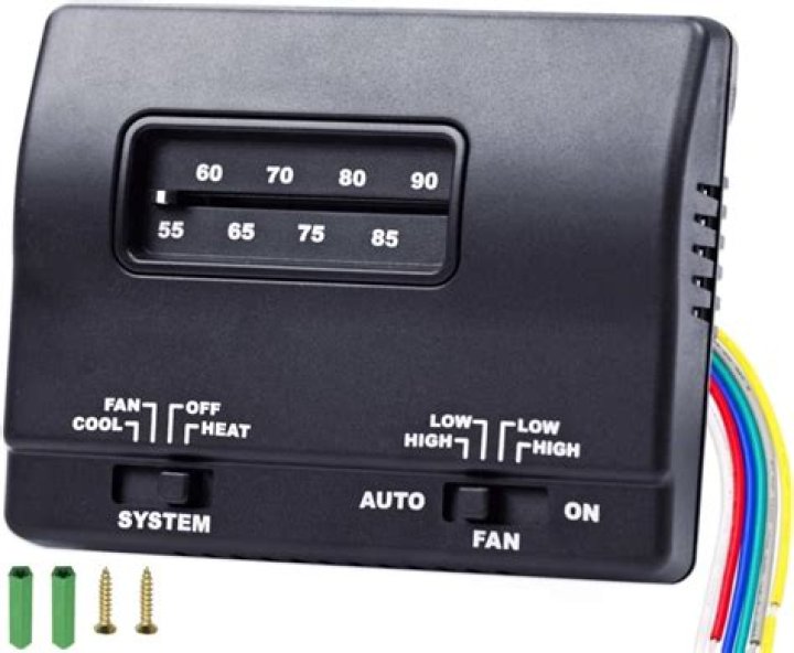 How do I test my RV AC thermostat?