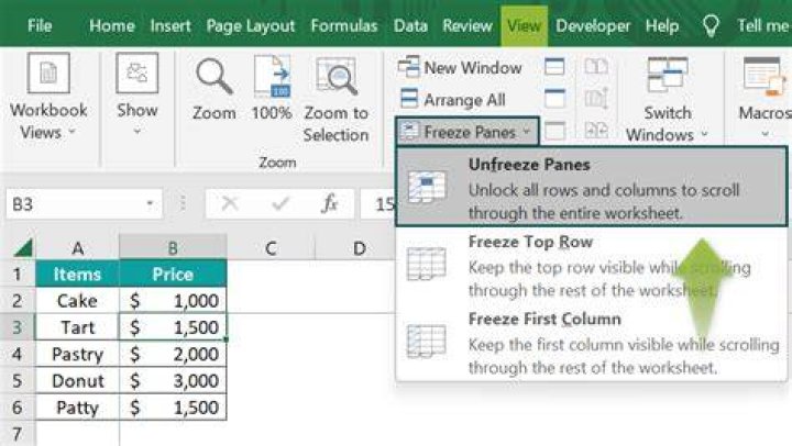 How do I unfreeze my PowerPoint?
