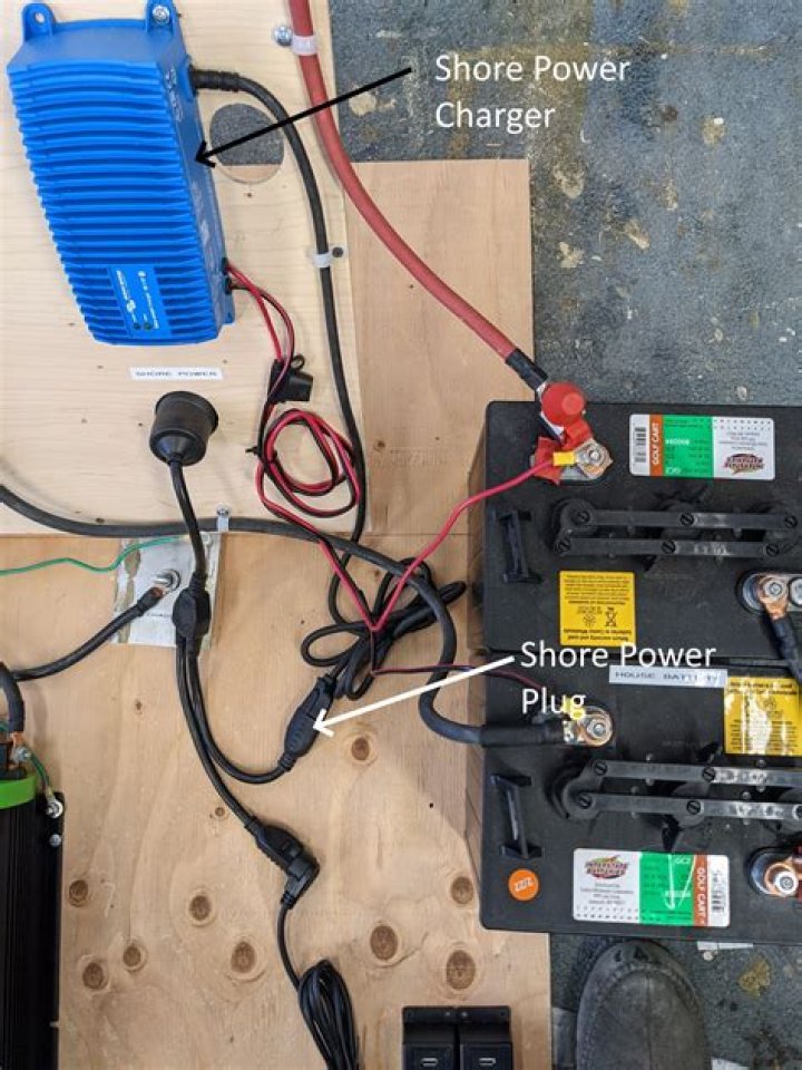 How do you charge RV House batteries?