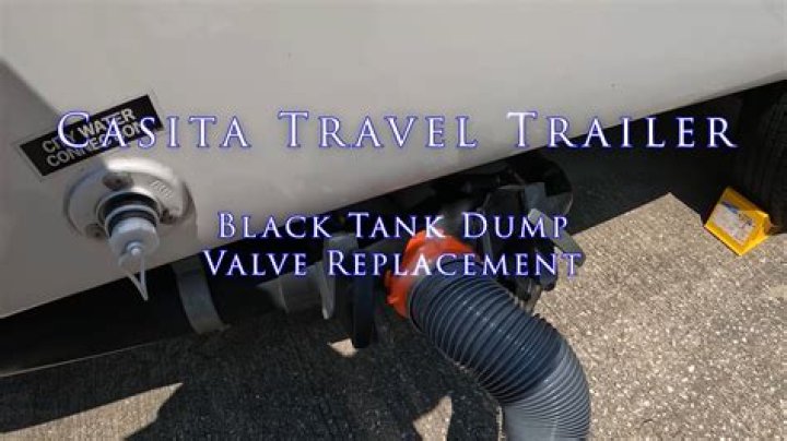 How do you empty an Airstream black water tank?