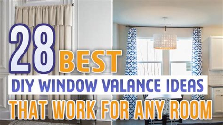 How do you remove a window valance?