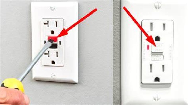 How do you reset a GFCI on a trailer?