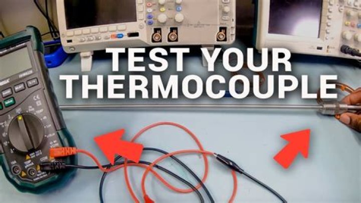 How do you test a thermocouple on a refrigerator?