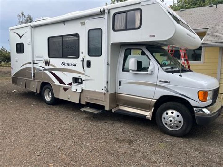 How many miles does the Winnebago outlook have?