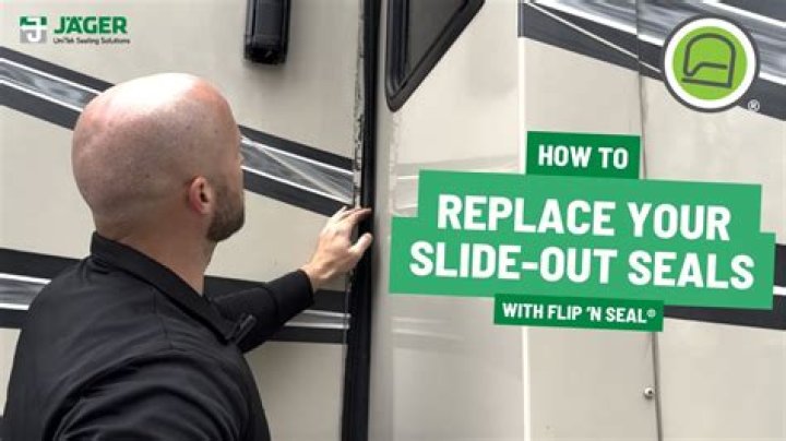 How much does it cost to replace rV slide out seals?