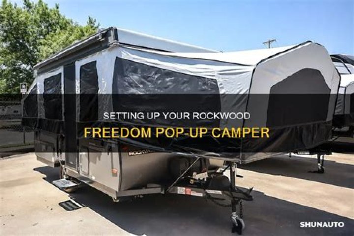 How to troubleshoot Rockwood pop up camper roof?