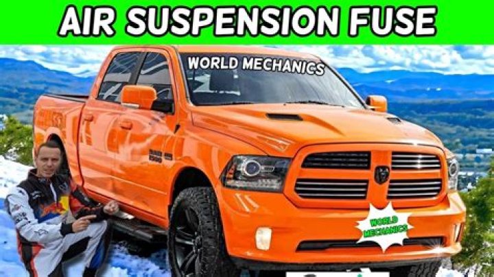 Is there a fuse for air suspension?