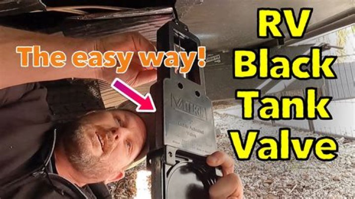 Should I store my RV with water in the black tank?