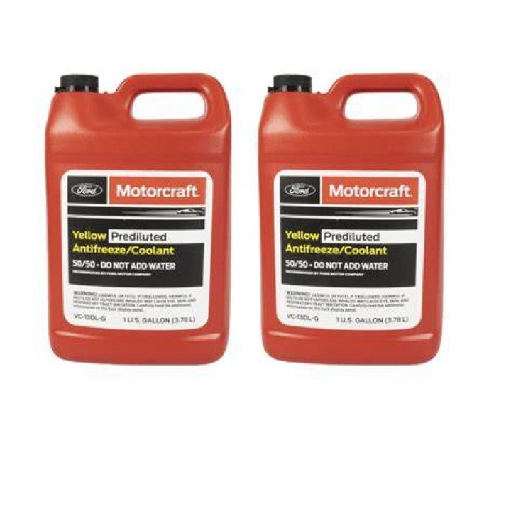What antifreeze is compatible with Motorcraft yellow?