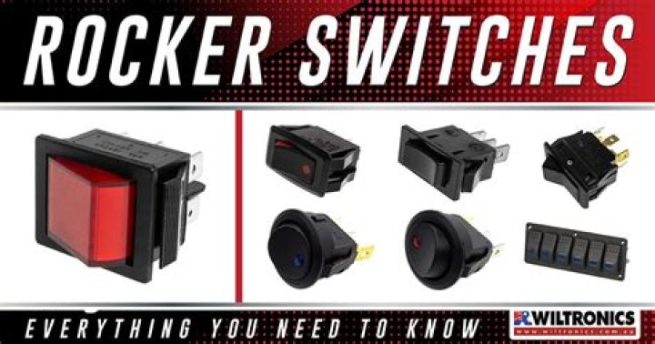 What are the names of the rocker switches?