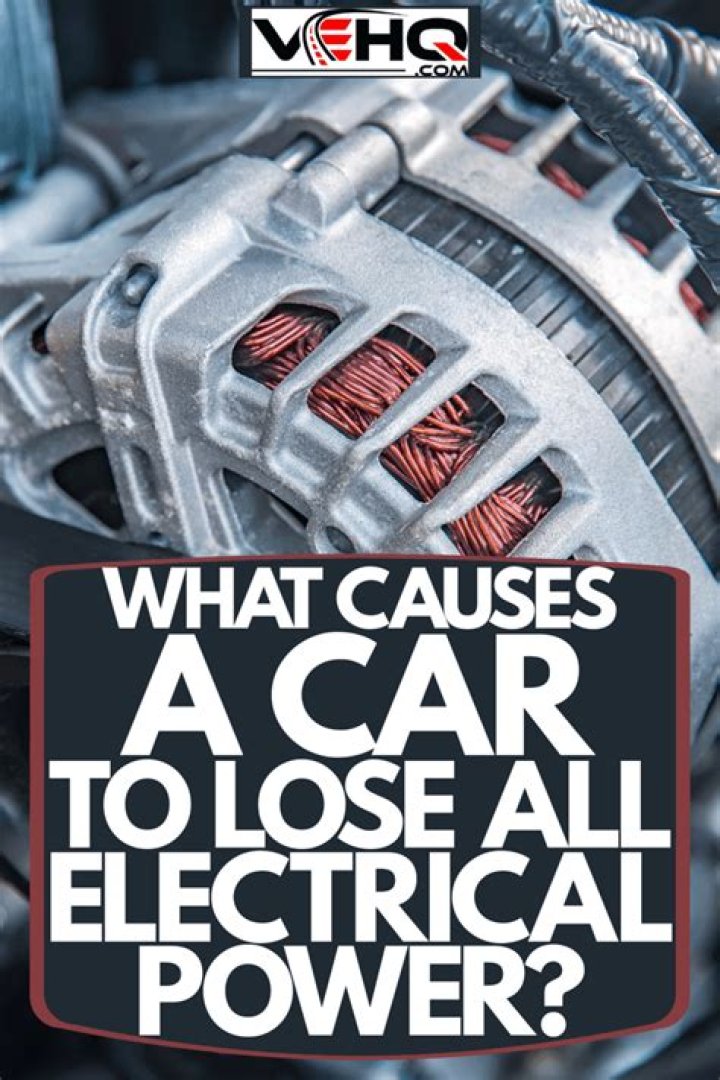 What causes a car to lose all electrical power?