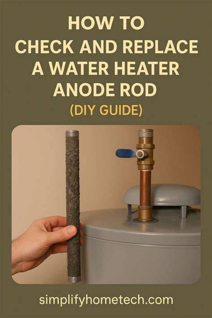 What do I need to replace water heater anode?