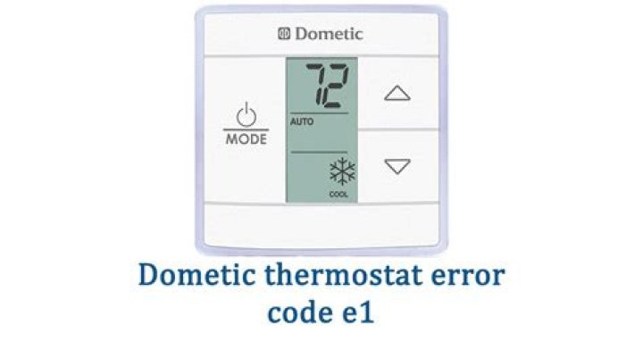 What is E1 code on Dometic AC?