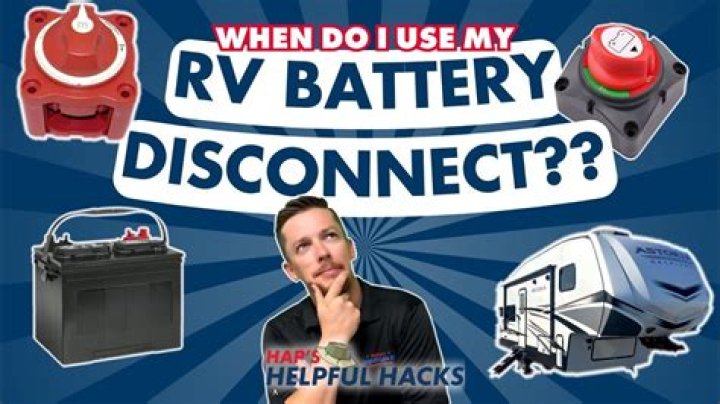 What is the battery disconnect on an RV?