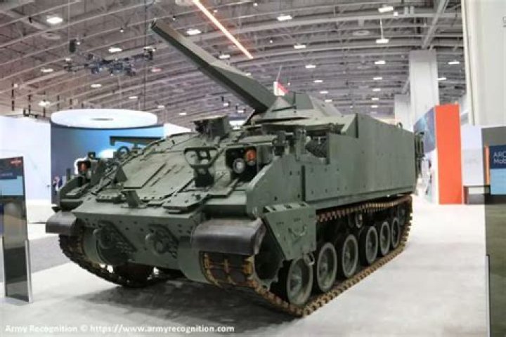 What makes a tank a tracked military vehicle?