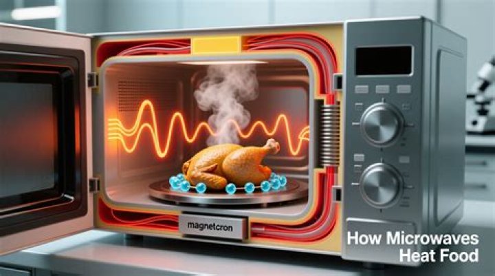 What should you do if sparking occurs inside a microwave in use?