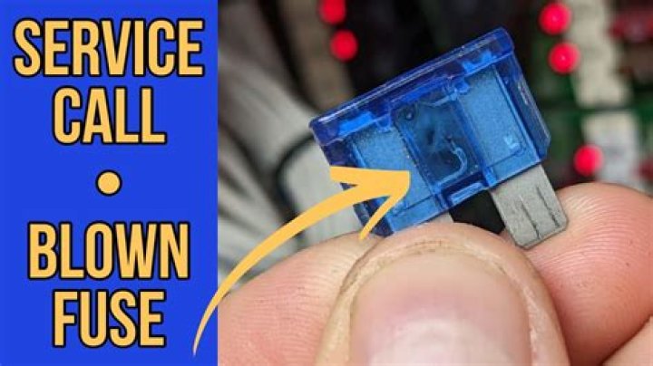 What would cause a water heater to blow a fuse?