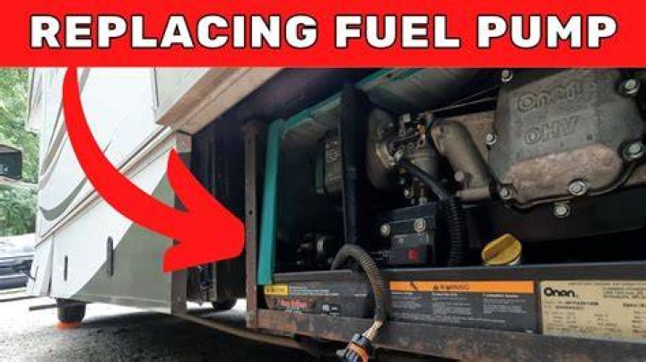 When did Ford replace fuel pump in motorhome?