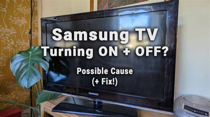 Why did my TV shut off and wont turn back on?