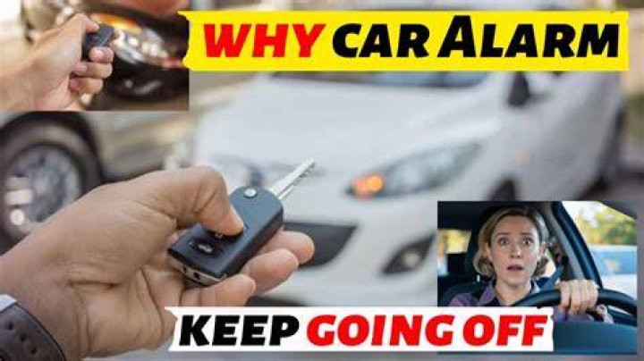 Why does my car alarm keep going off Hyundai Elantra?