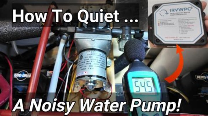 Why does my water pump vibrate?