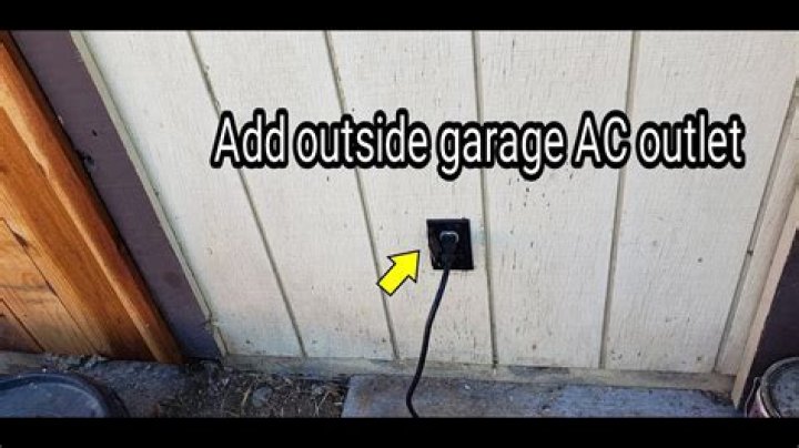 Why is my power outlet in my garage not working?