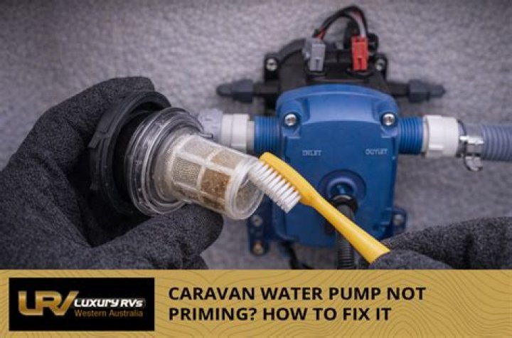 Why Is My RV water pump not priming?