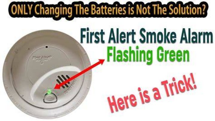 Why is the green light flashing on my RV refrigerator?
