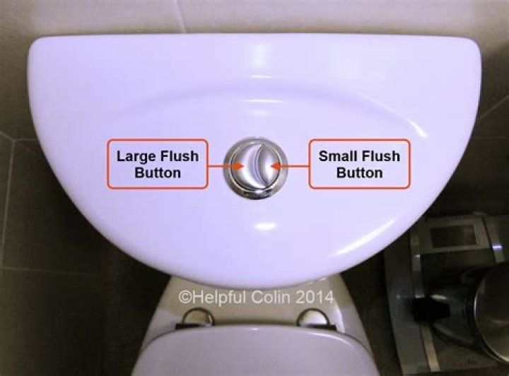 Why is there no flush button on my toilet?