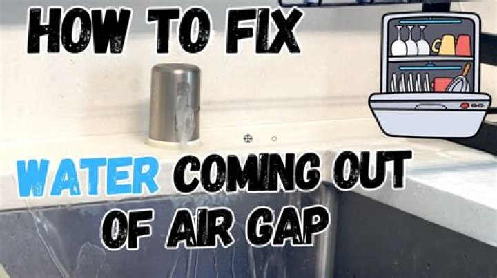 Why is water coming out of my freshwater tank?