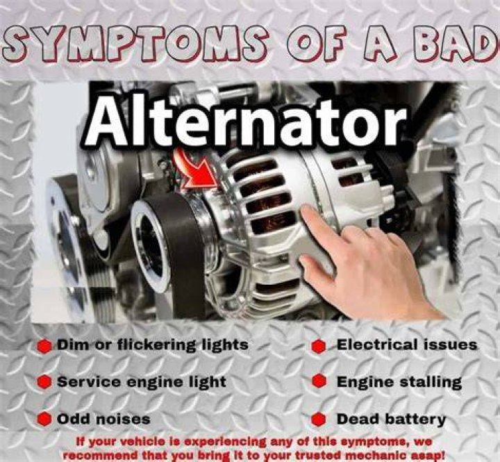 Will a belt break if an alternator is bad?